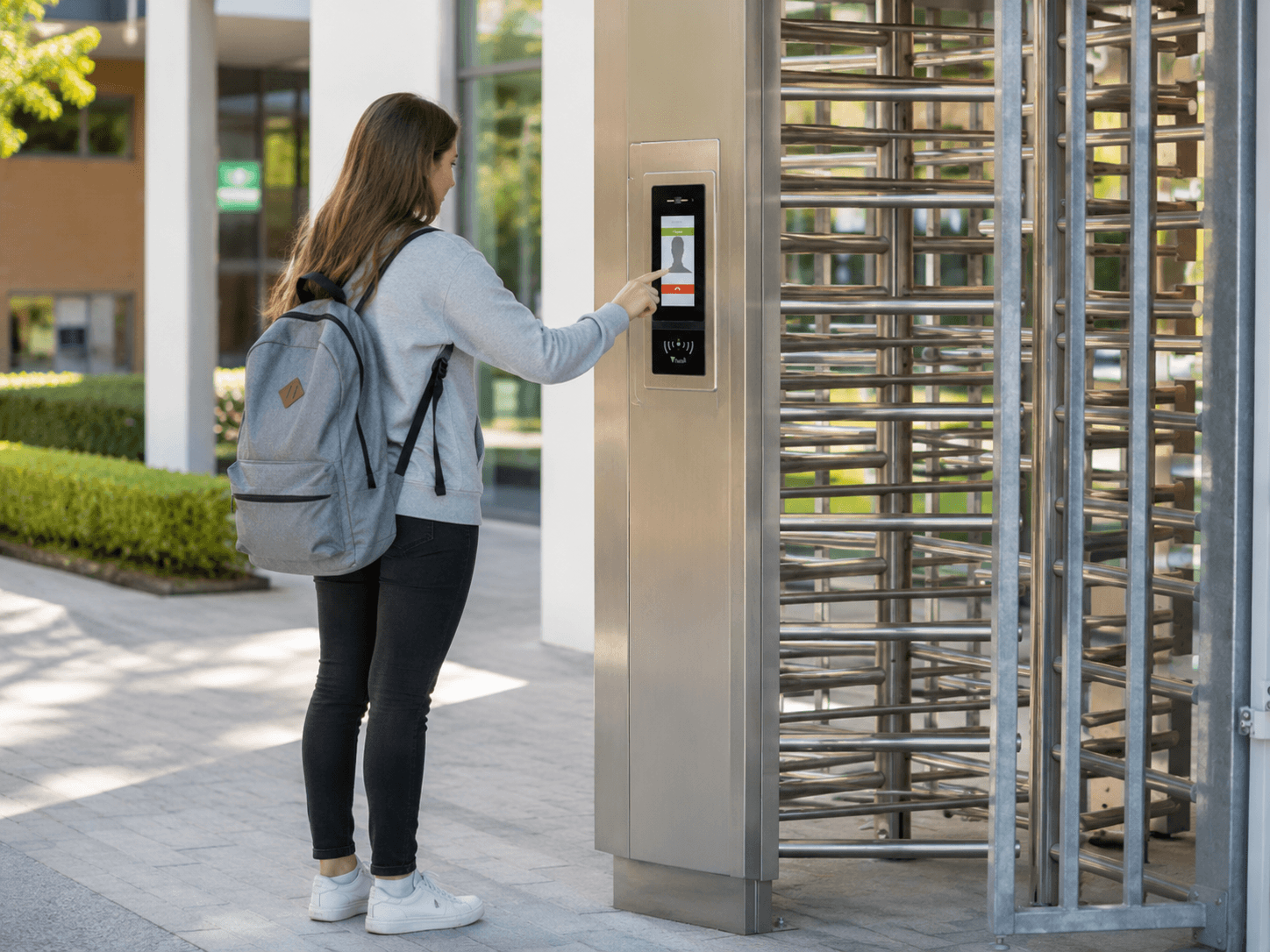 School access control and secure site entry