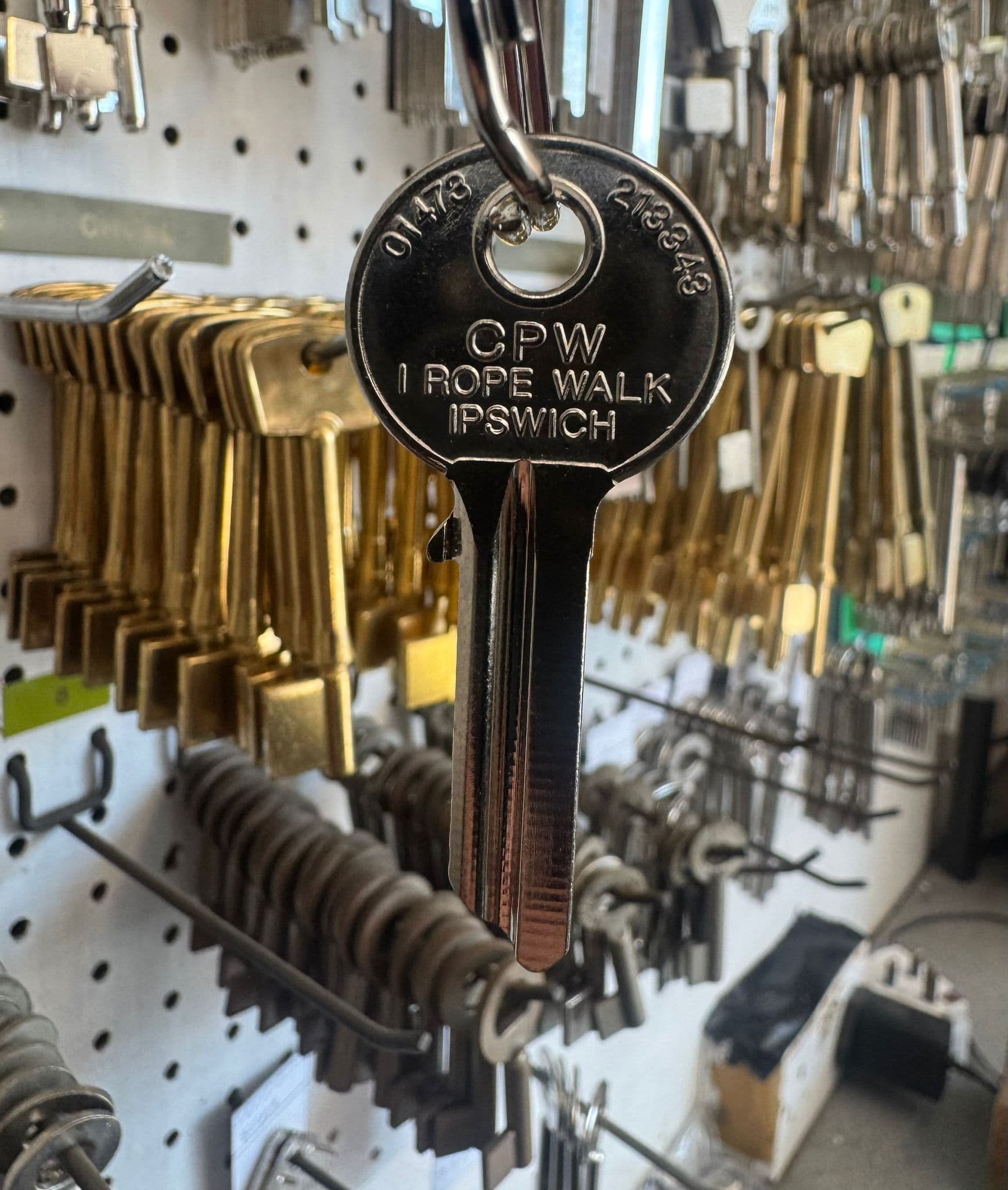 Key cutting at CPW Locksmiths