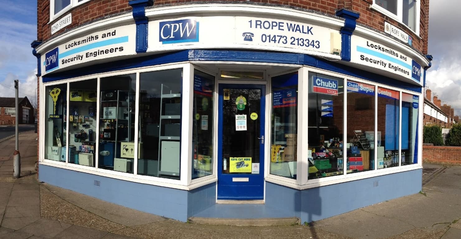 CPW locksmith support in Ipswich